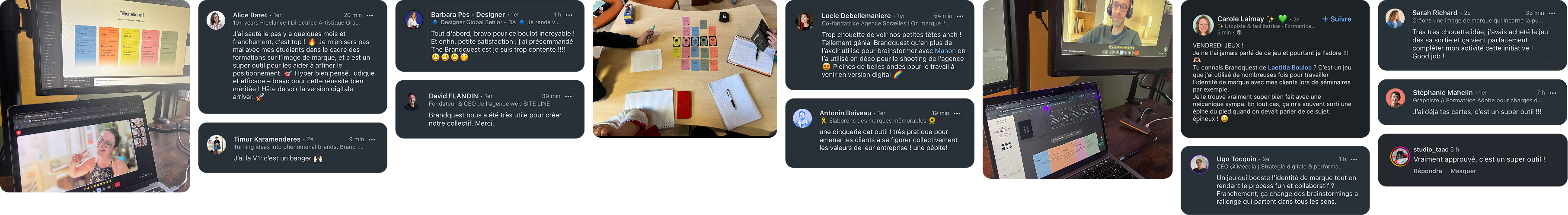 Témoignages de clients Brandquest